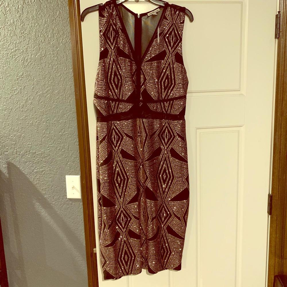 NWT 💕Sparkly pink and black dress💕